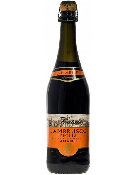 Игристое вино "Fontale" Lambrusco Emilia IGT Rosso Amabile