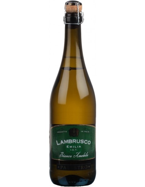 Игристое вино "Palestro" Lambrusco Emilia IGT Bianco Amabile