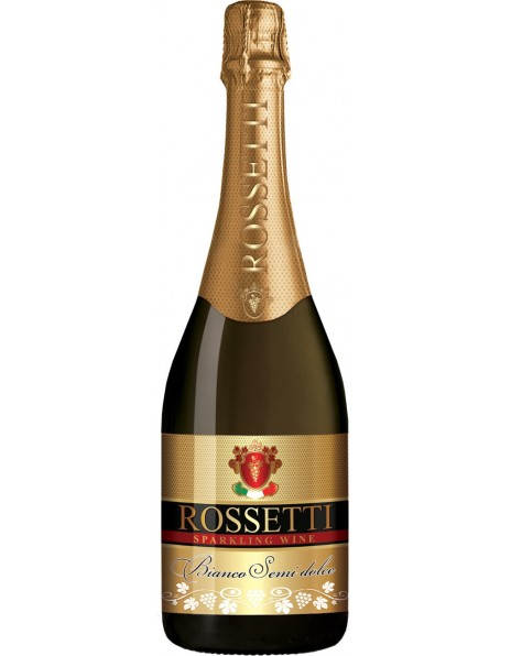 Игристое вино "Rossetti" Bianco Semi-Dolce
