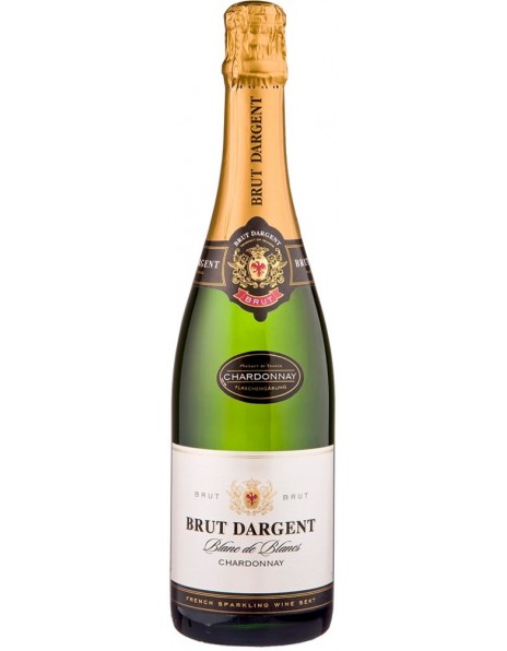 Игристое вино "Brut Dargent" Blanc de Blanc Chardonnay, 2015