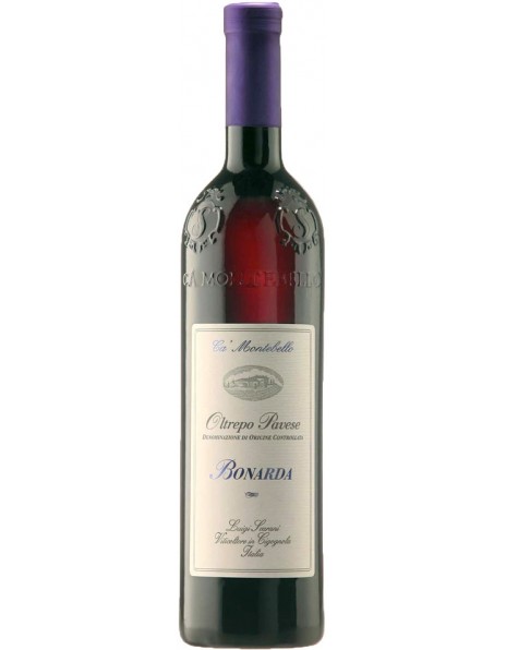 Игристое вино Ca' Montebello, Bonarda, Oltrepo Pavese DOC, 2016