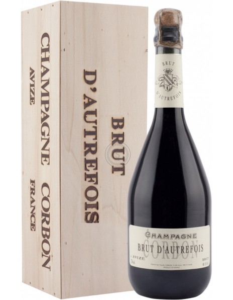Шампанское Champagne Corbon, Brut d'Autrefois, wooden box