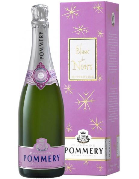 Шампанское Pommery, "Wintertime" Blanc de Noir, Champagne AOC, gift box