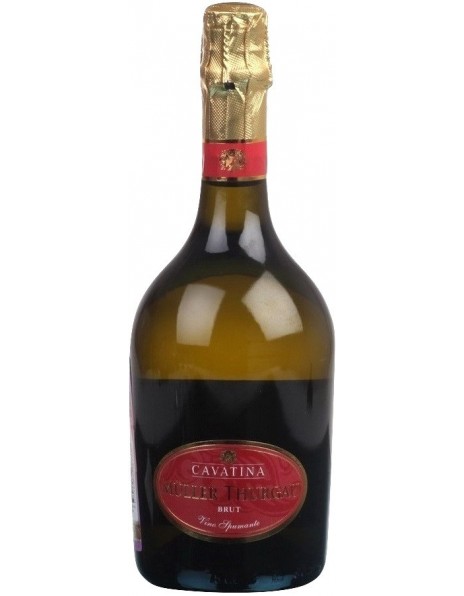 Игристое вино "Cavatina" Muller Thurgau Brut, bottle "Atmosphere"