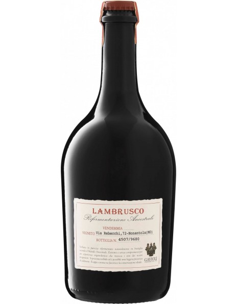 Игристое вино Gavioli Antica Cantina 1794, Lambrusco DOC Rifermentazione Ancestrale