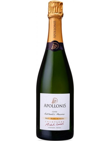 Шампанское Apollonis, "Cuvee Authentic Meunier" Blanc de Noirs Brut, Champagne AOC