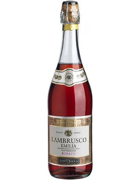 Игристое вино Fratelli Martini, "Sant'Orsola" Lambrusco Emilia IGT Rosato
