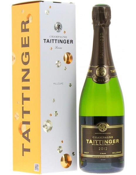 Шампанское Taittinger, Brut Millesime, 2012, gift box