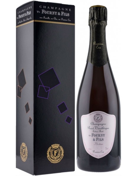 Шампанское Champagne Veuve Fourny, "Rose Vinotheque" Extra Brut, gift box
