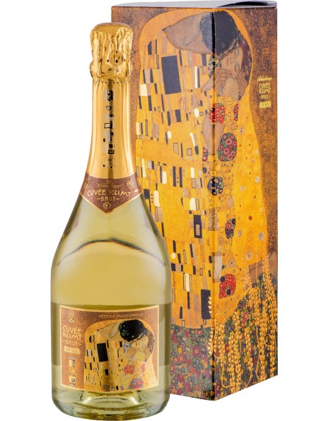 Игристое вино Schlumberger, Cuvee Klimt "Der Kuss" Brut, gift box