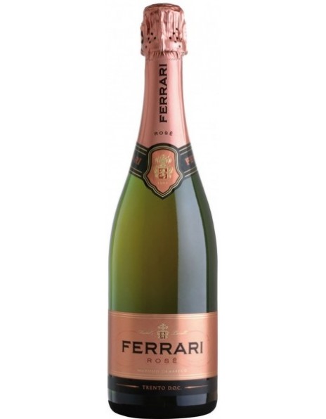 Игристое вино Ferrari, Rose Brut, Trento DOC