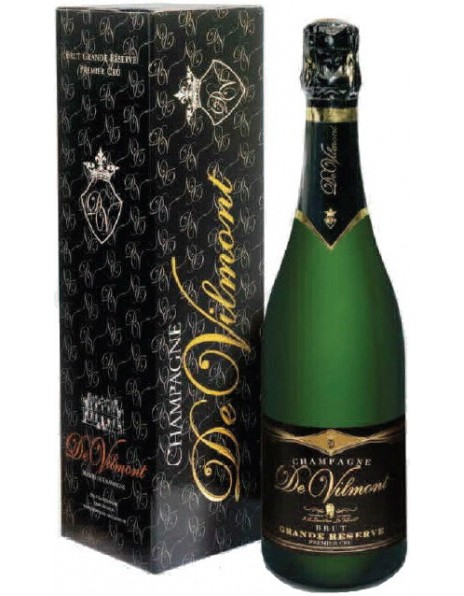 Шампанское "De Vilmont" Brut Grande Reserve Premier Cru, gift box